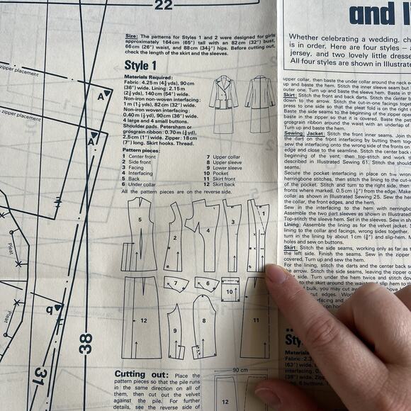 Vintage Designer Sewing Patterns Uncut Lot Of 4 Women Teens Girl Full Figure 70s - Picture 8 of 12